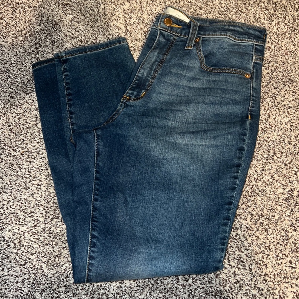 High rise skinny universal thread jeans